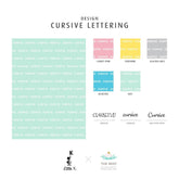 Little K Custom Baby Blanket Minky Dots - Cursive Lettering | The Nest Attachment Parenting Hub